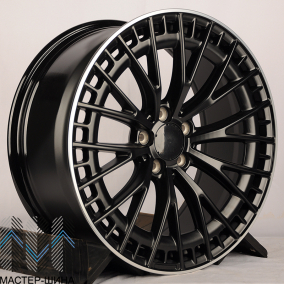 iWheel IVF-3399 8.5x19/5x112 D66.5 ET36 Matt Black Machined Lip (��������)