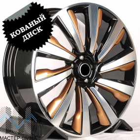 RGW Wheels RGW708R 9.5x23/5x120 D72.56 ET38 Gloss Black Machine Face+Trim Strip (������) (�����)