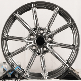 KoKo Kuture FF593 7.5x17/5x114.3 D73.1 ET38 Titanium silver