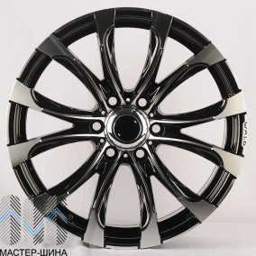 Zumbo Wheels TY10 8.0x18/6x139.7 D106.1 ET25 Black Machine Face