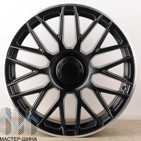 KoKo Kuture YF1118 8.0x18/5x112 D66.6 ET45 Matt Black Machined Lip (��������)