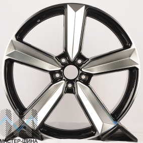 KoKo Kuture SL534 9.0x20/5x112 D66.45 ET35 gloss black  face+milling window