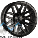 Powcan Y5369 8.0x17/5x127 D77.8 ET15 Black Matt