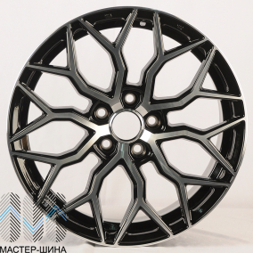 KoKo Kuture FF507 8.0x18/5x112 D66.45 ET38 Gloss Black Maching Face