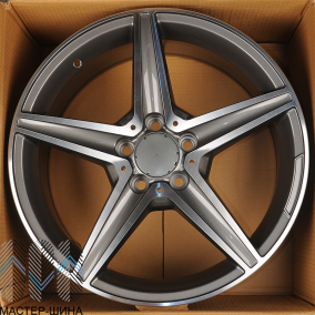 KoKo Kuture D5376 8.0x18/5x112 D66.6 ET42 Gunmetal Machined Face 
