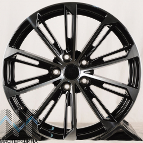 KoKo Kuture FF560 8.0x18/5x114.3 D73.1 ET38 Gloss Black + Maching Face