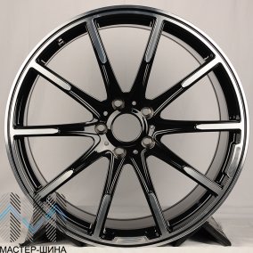 RGW Wheels RGW485 10.0x22/5x130 D84.1 ET30 Gloss Black Machine Face