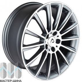Powcan BK836 8x17/5x112 D66.56 ET35 Gun Polish