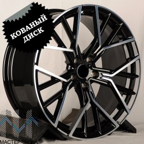 iWheel CR8808 8.5x19/5x112 D66.5 ET25 Black Machined Face (��������)