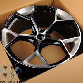 Powcan Y1090 9.5x21/5x112 D66.6 ET30 NEW BKF
