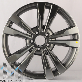 Zumbo Wheels MB07 8.5x18/5x112 D66.6 ET35 Gun Grey Machine