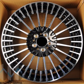 iWheel CR100/CRZ125 9.0x20/5x112 D66.56 ET34 Black Machined Face (��������)