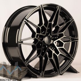 Powcan Y1027 8.0x18/5x112 D66.6 ET27 BKF black clear (MB-B) (��������)