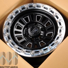 Powcan YS182 8.5x17/6x139.7 D110 ET0 Semi Matte Black