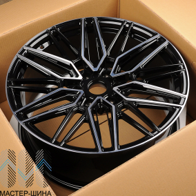 RGW Wheels RGW2957 9.5x22/6x139.7 D78.1 ET20 Gloss Black Machined Face+Grey Coating