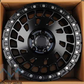 Powcan BK1287 8.5x17/5x127 D71.5 ET-6 Matt Black