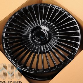 Powcan 3S1319 10.0x21/5x112 D66.6 ET45 Gloss Black (��������)