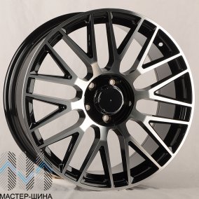 Anzoo H932D 9.5x20/5x112 D66,56 ET43 Black Machine Face