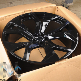 Powcan BK5758 9.5x21/5x112 D66.6 ET35 Gloss Black