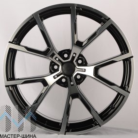 Powcan BK5601 10.0x20/5x112 D66.6 ET30 Black machine face