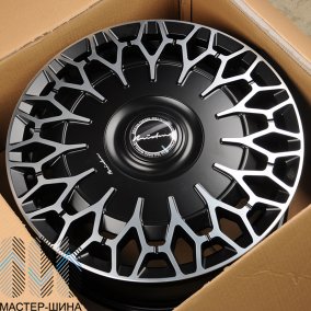 KoKo Kuture 131 8.0x20/6x139.7 D92.5 ET46 Matt Black Polished Face