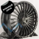 RGW Wheels S3192502-70 9.5x22/5x120 D72.6 ET42 Matte Black