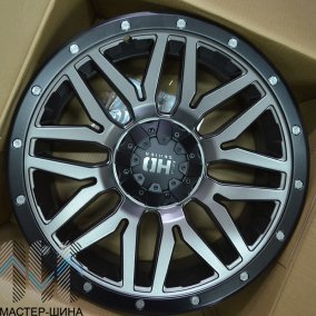 Powcan 5369 9.0x18/6x135 D106.05 ET15 GM/BLK