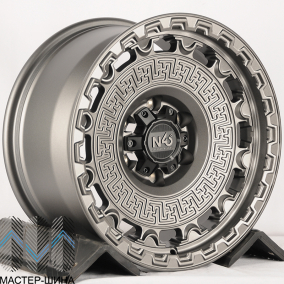 Makstton N40-CK04 9.0x17/ 6x139.7 D110 ET0 Matt Gunmetal  