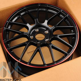KoKo Kuture FF519 8.0x18/5x112 D66.45 ET35 Matte Red Black Lip