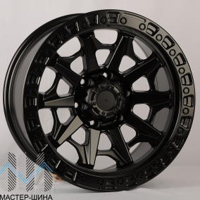 Zumbo Wheels F8527 9.0x18/6x139.7 D110.1 ET0 Matt Black