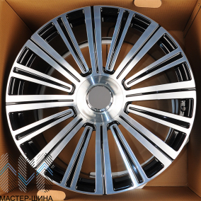KoKo Kuture 057 10.0x21/5x112 D66.6 ET42 Gloss Black Machined Face (��������)