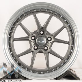 Makstton FF-202 10.5x18/5x112 D66.6 ET22 Matte Graphite Grey Polish Lip (������)