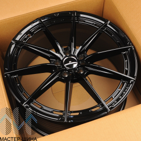 KoKo Kuture FF586 7.5x17/5x108 D73.1 ET35 Full Gloss Black