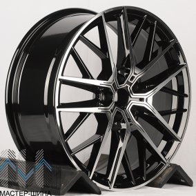 iWheel 9392 8.0x19/5x112 D66.5 ET50 Black Machined Face (��������)