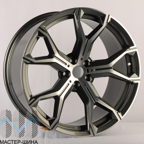 Zumbo Wheels BM58 10.5x21/5x112 D66.6 ET43 Gun Metal Machined Face
