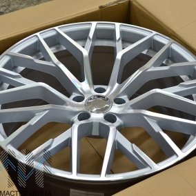 Powcan BK5710 9.5x21/5x112 D66.6 ET25 Silver