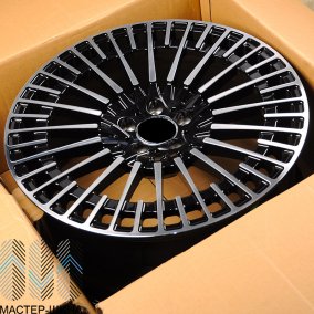 iWheel CR100/CRZ125 9.0x20/5x112 D66.56 ET34 Black Machined Face (��������)