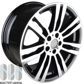 Zumbo Wheels F6338 10.0x20/5x120 D72.6 ET40 Black Silver Face Machine