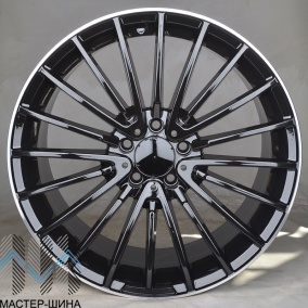 Zumbo Wheels BZ002 8.5x19/5x112 D66.6 ET38 Gloss Black With Lip Polish