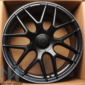Zumbo Wheels MB77 9.5x18/5x112 D66.6 ET43 Black Matt With Lip Polish
