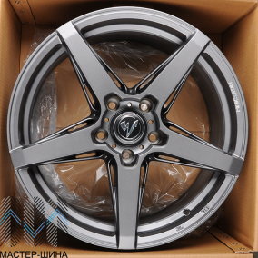 Makstton MST DEMON 716 9.5x18/5x120 D72.6 ET35 Matte Steel Gray With Milling