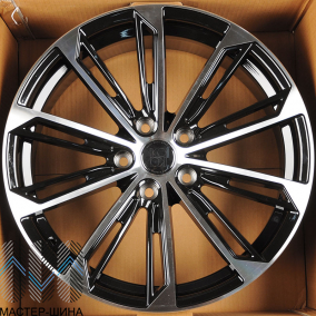 KoKo Kuture FF560 8.0x18/5x114.3 D73.1 ET38 Gloss Black + Maching Face