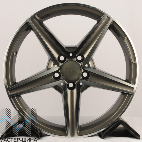 KoKo Kuture D5376 8.0x18/5x112 D66.6 ET42 Gunmetal Machined Face 