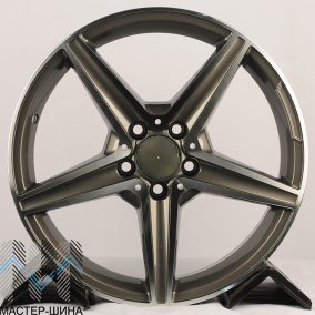 KoKo Kuture D5376 8.0x18/5x112 D66.6 ET42 Gunmetal Machined Face 