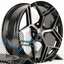 TISLI Blade 9.0x20/5x112 D66.6 ET35 Gloss Black Brush With Dark Tint (��������)