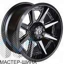 Powcan BK819 9.0x18/12x135x139.7 D106.1 ET20 PERL BLACK