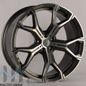 Zumbo Wheels BM58 10.5x21/5x112 D66.6 ET43 Black Machine Face