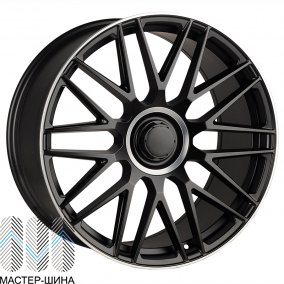 Extreme Wheels BZ100 8.0x18/5x112 D66.6 ET44 Matt Black Machined Lip (��������)