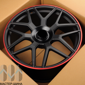 RGW Wheels RGW1903 10.0x21/5x130 D84.1 ET36 Matt Black Machine Red Lip