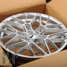 Makstton MST FISSION 718 8.5x19/5x114.3 D67.1 ET35  Hyper Silver With Milling